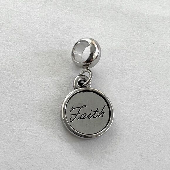 Bible Cross Faith Charm Set for Charm Bracelet or Necklace - Picture 5 of 8